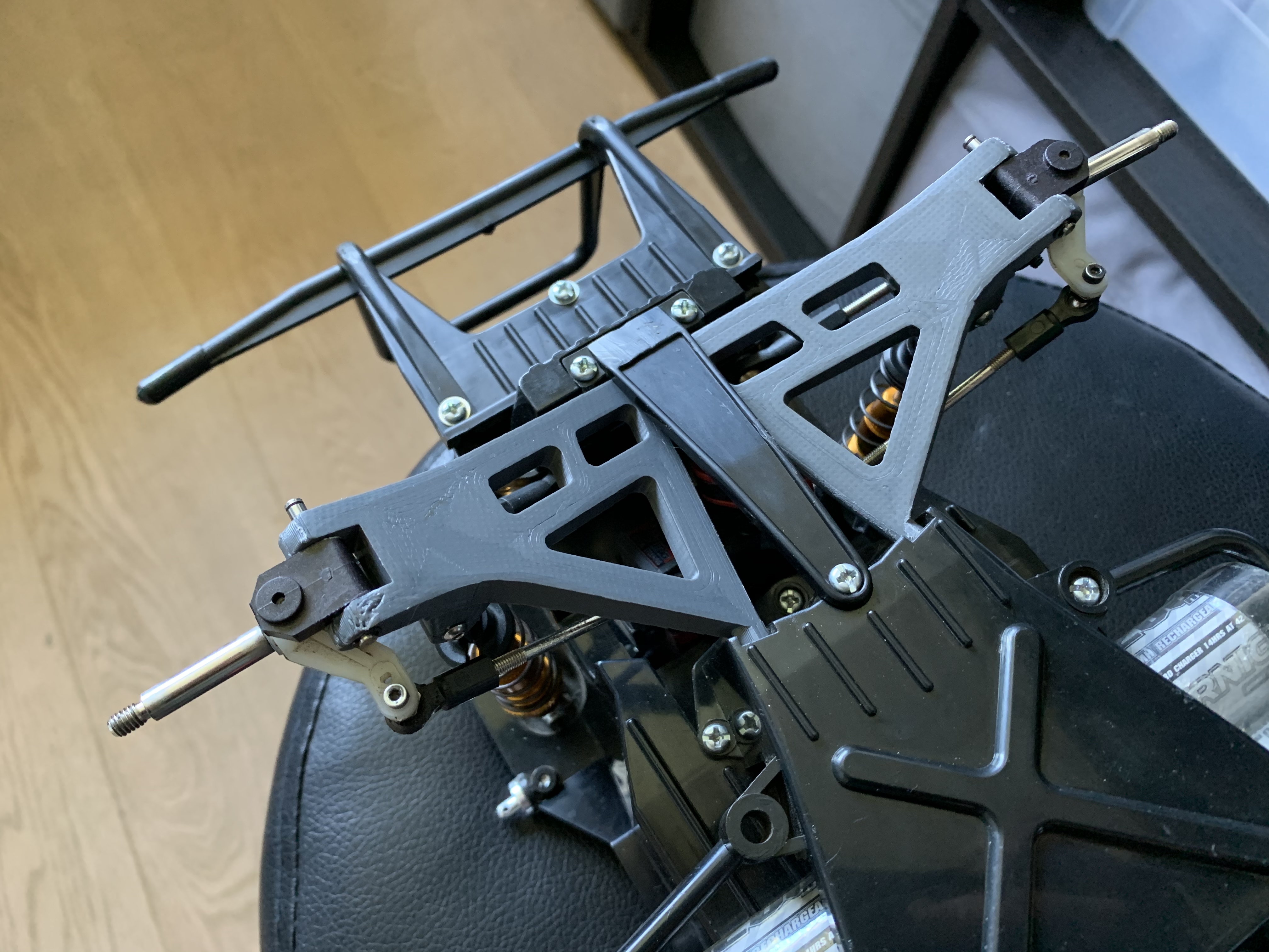 📦 Tamiya Lunch Box FX10 mod improved arms・ STL File for 3D